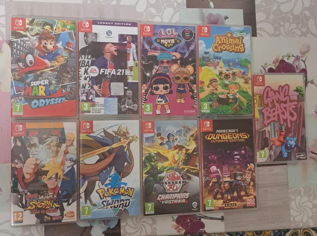 Jeux Nintendo switch. Vente à l'unité et au prix actuel, Consoles de jeu & Jeux vidéo, Jeux | Nintendo Switch, Enlèvement ou Envoi