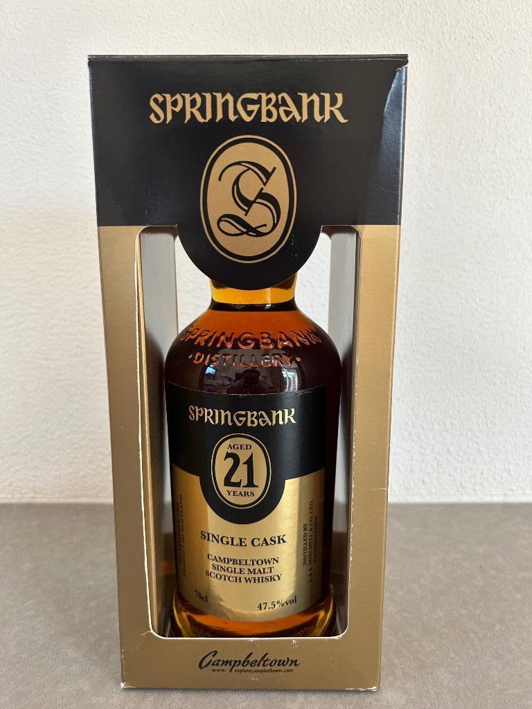 Springbank 21 Single Cask 2016, Ophalen