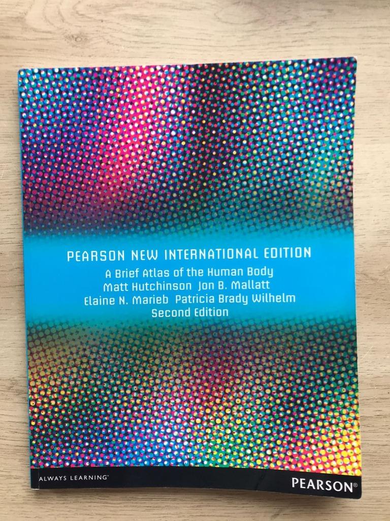 Boek Pearson A brief atlas of the human body (gratis verz), Envoi, Comme neuf