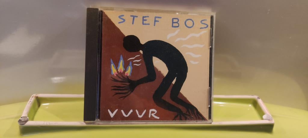 Stef Bos: "Vuur", Ophalen of Verzenden, Zo goed als nieuw, Levenslied of Smartlap