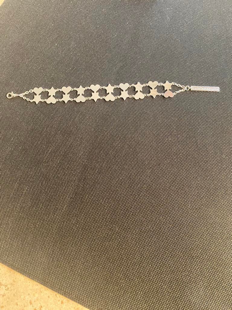 Bracelet, Handtassen en Accessoires, Nieuw, Zilver, Zilver