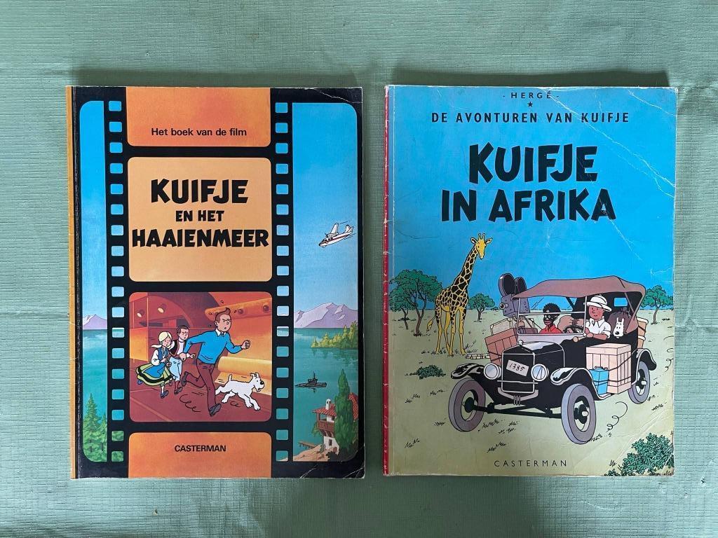 2 strips kuifje 1947 - 1960, Plusieurs BD, Enlèvement ou Envoi, Utilisé, Casterman
