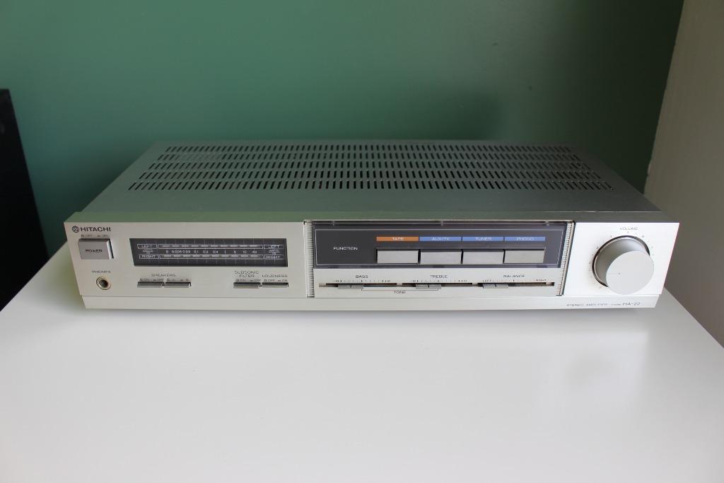 Vintage versterker Hitachi HA-22, Autres marques, Enlèvement, 120 watts ou plus, Stéréo