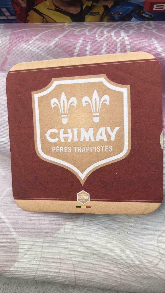 Bierviltje Chimay trappistes, Verzamelen, Ophalen of Verzenden, Nieuw