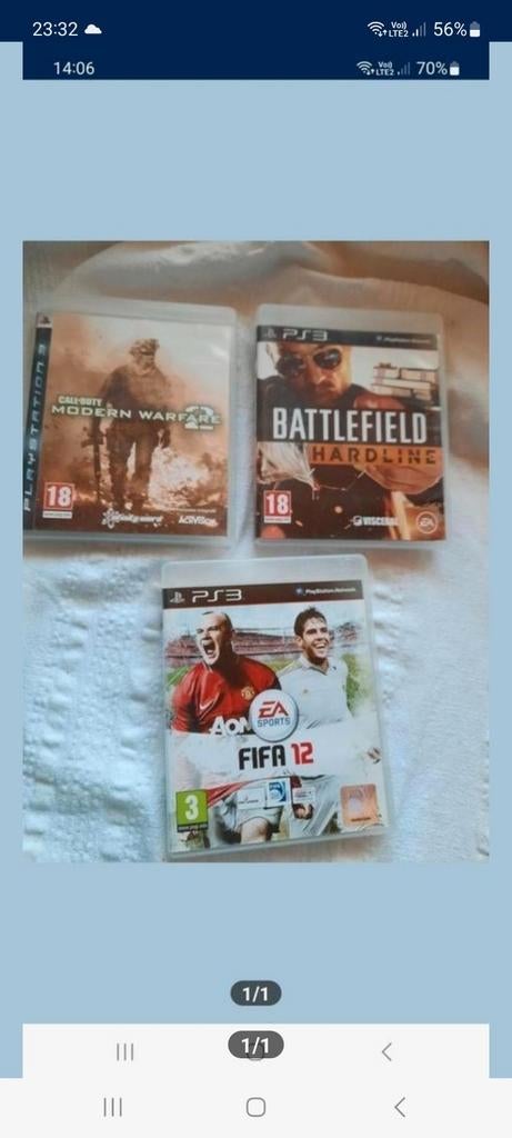 Jeu PlayStation 3, Enlèvement, Comme neuf