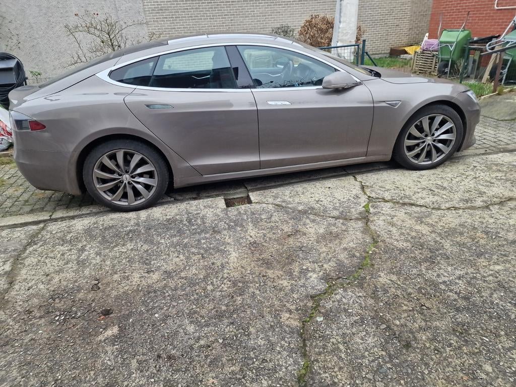 Tesla S 90, Auto's, Automaat, Euro 6, Model S, Alcantara