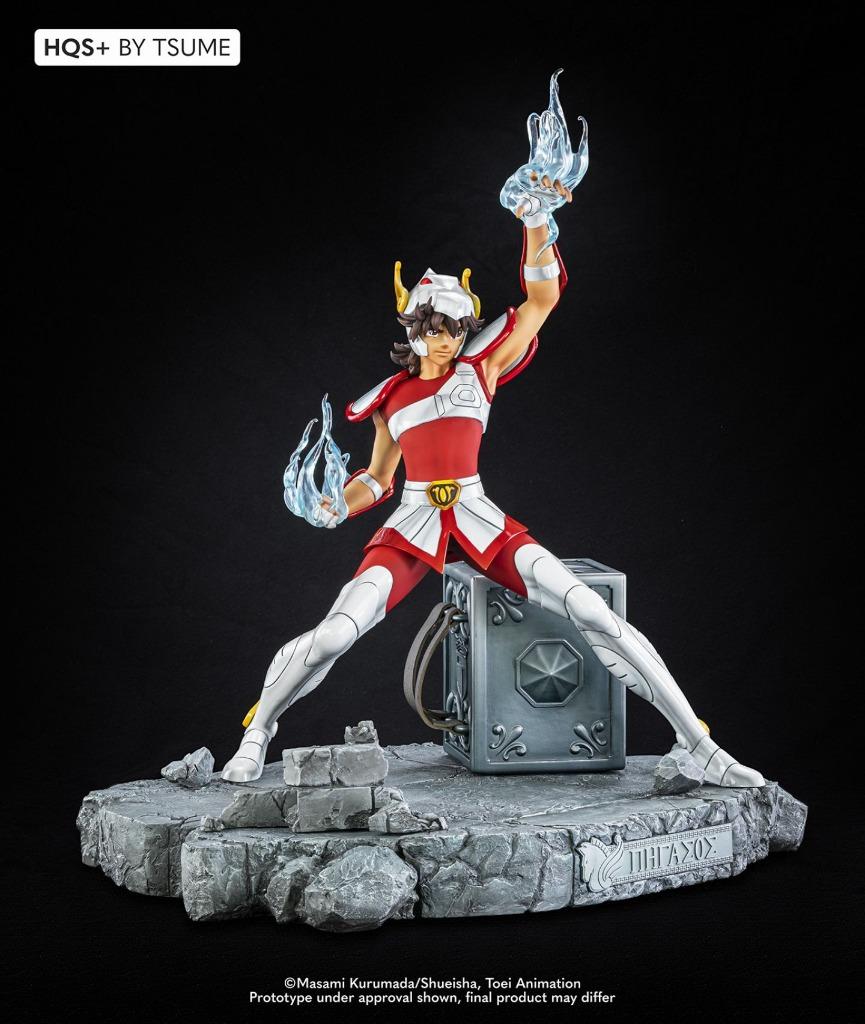 Tsume HQS+ 1/4Scale Saint Seiya Pegasus Resin Statue In Stoc, Ophalen of Verzenden, Nieuw, Fantasy