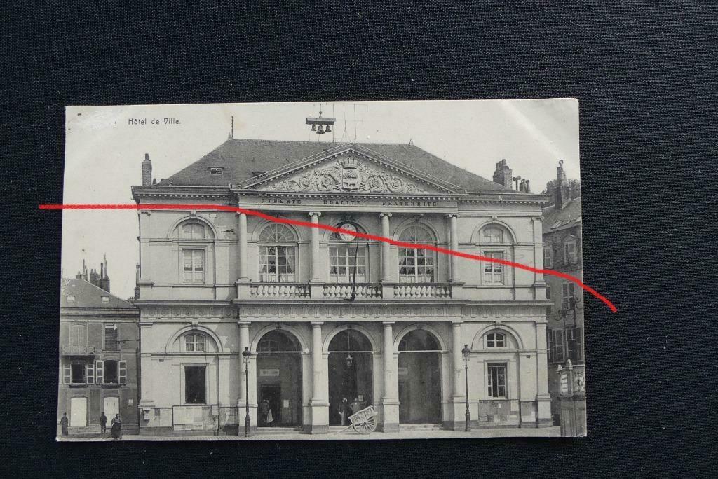 Postkaart 24/11/1918 Sedan, Hotel de Ville, Frankrijk, Ophalen of Verzenden, Voor 1920, Gelopen, Frankrijk