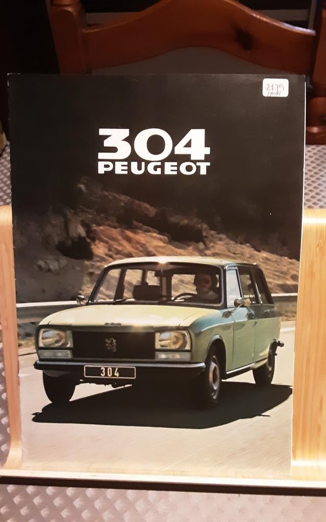 PEUGEOT 304 break brochure, Enlèvement ou Envoi, Comme neuf, Peugeot