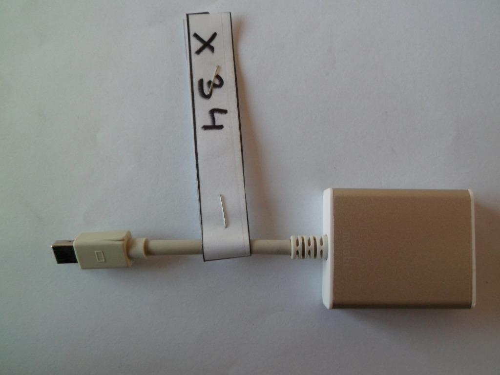 Moshi Mini DisplayPort naar HDMI Adapter (4K) Silver (X34 re, Computers en Software, Ophalen, Zo goed als nieuw