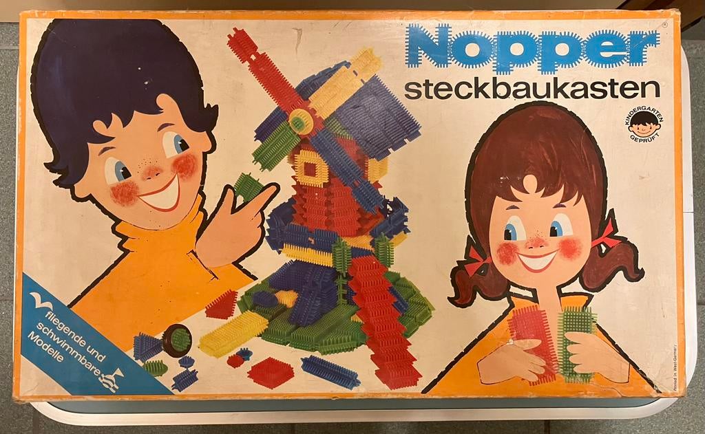 Nopper Steckbaukasten Western Germany, Drie of vier spelers, Ophalen of Verzenden, Zo goed als nieuw, MB SPELLEN