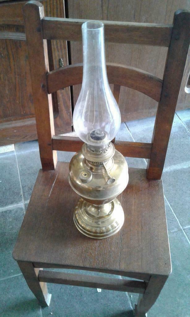 lampe à pétrole en cuivre, Enlèvement ou Envoi
