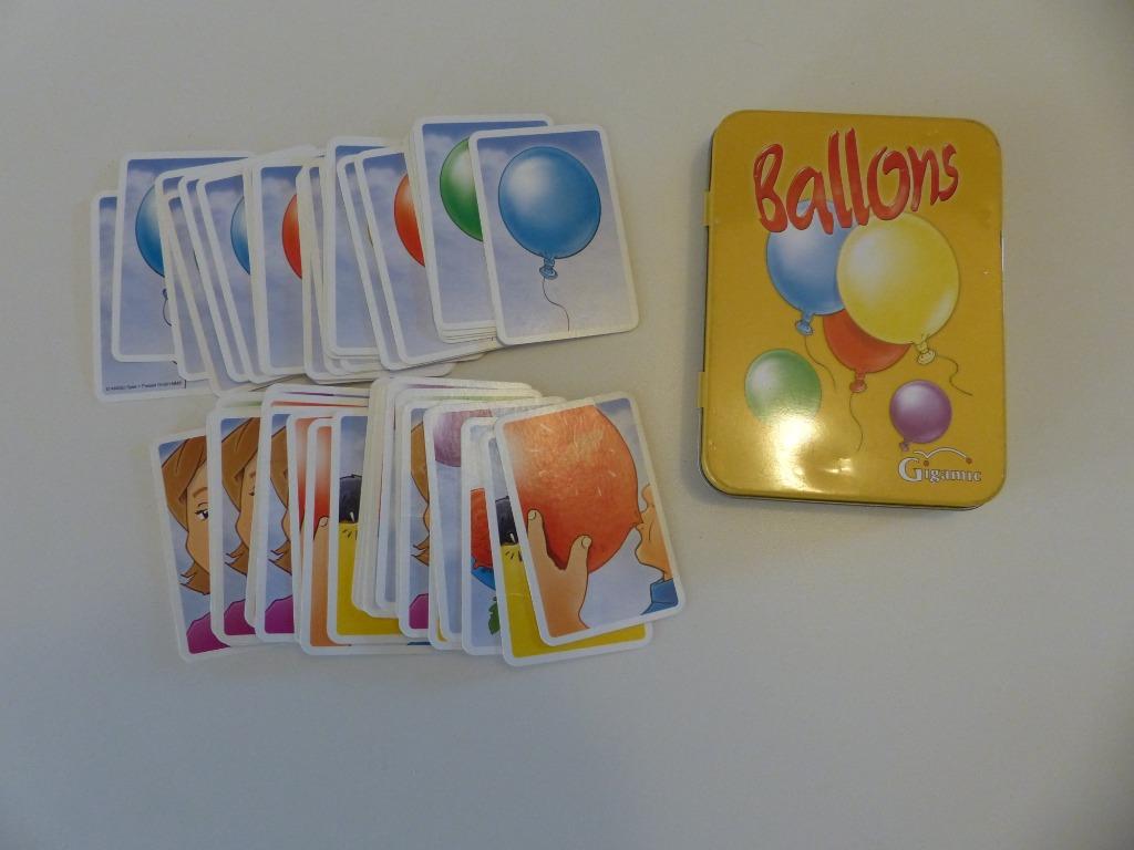 Ballons, Trois ou quatre joueurs, Enlèvement ou Envoi, Utilisé, Gigamic