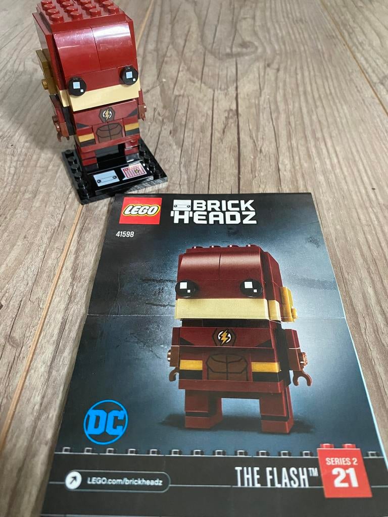 Lego Brickheadz - The Flash - 41598, Ophalen of Verzenden, Zo goed als nieuw, Lego