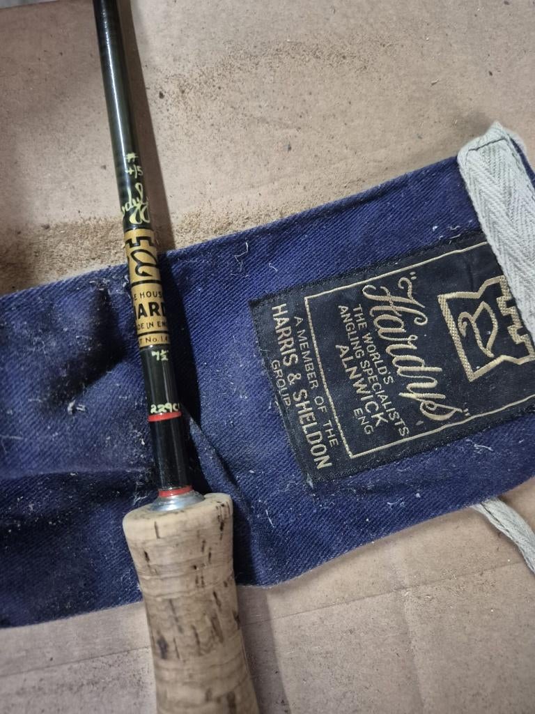 Vliegvis & spinning – Hardy, Orvis, Shimano, Daiwa topstaat, Enlèvement, Comme neuf, Ensemble complet