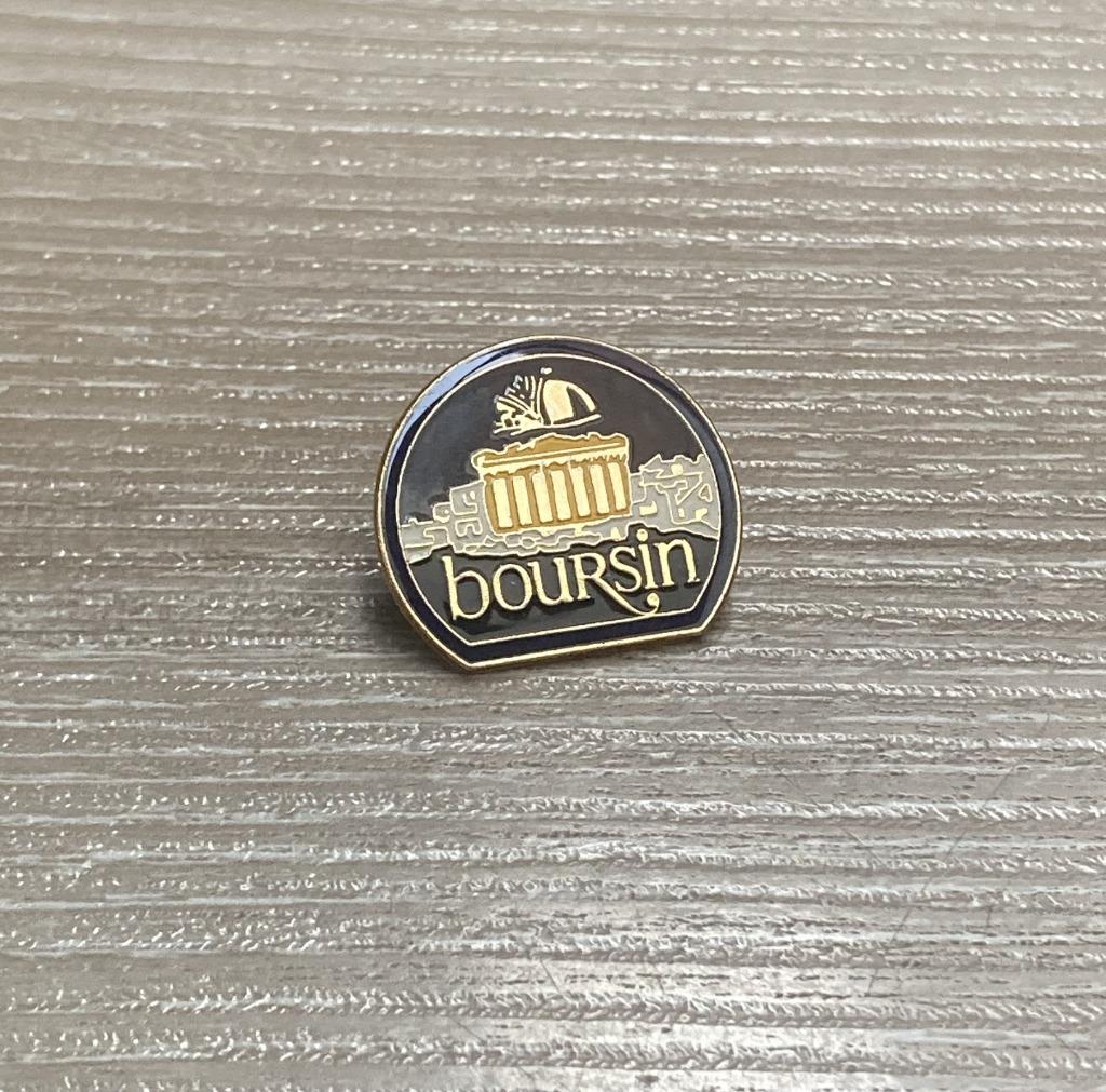 PIN - BOURSIN - KAAS - FROMAGE, Envoi, Utilisé, Marque, Insigne ou Pin's