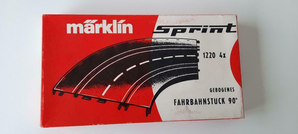 Marklin Sprint 1220 baanstukken, Ophalen of Verzenden, Zo goed als nieuw, Racebaan, Overige merken