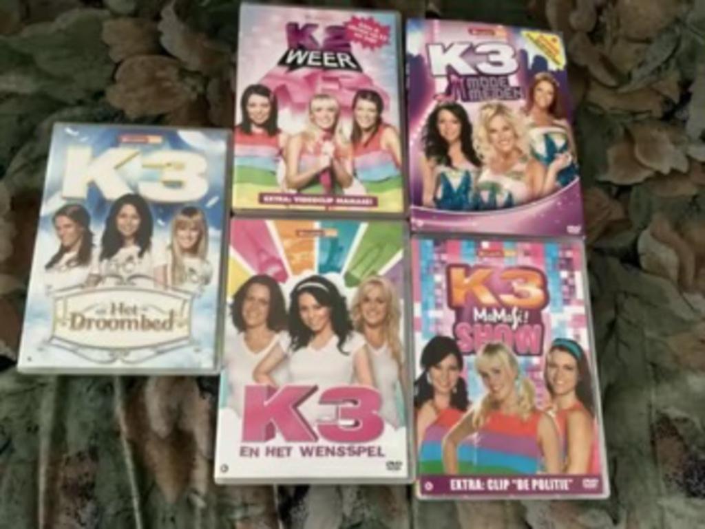 5 dvd ‘s van K3, Cd's en Dvd's, Ophalen of Verzenden