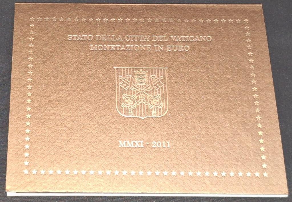 Vaticaan jaarset 8 munten 2011 BU, Timbres & Monnaies, Monnaies | Europe | Monnaies euro, Enlèvement ou Envoi, Vatican, Autres valeurs