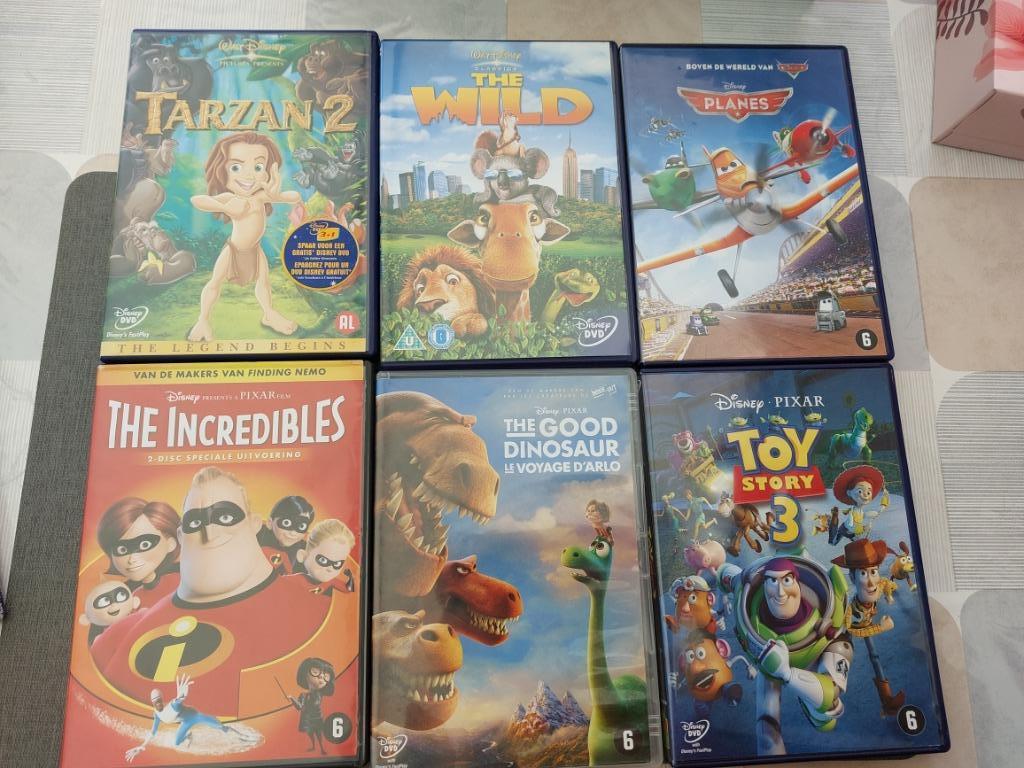 DISNEY films en andere films op dvd, Alle leeftijden, Overige genres, Ophalen of Verzenden, Zo goed als nieuw
