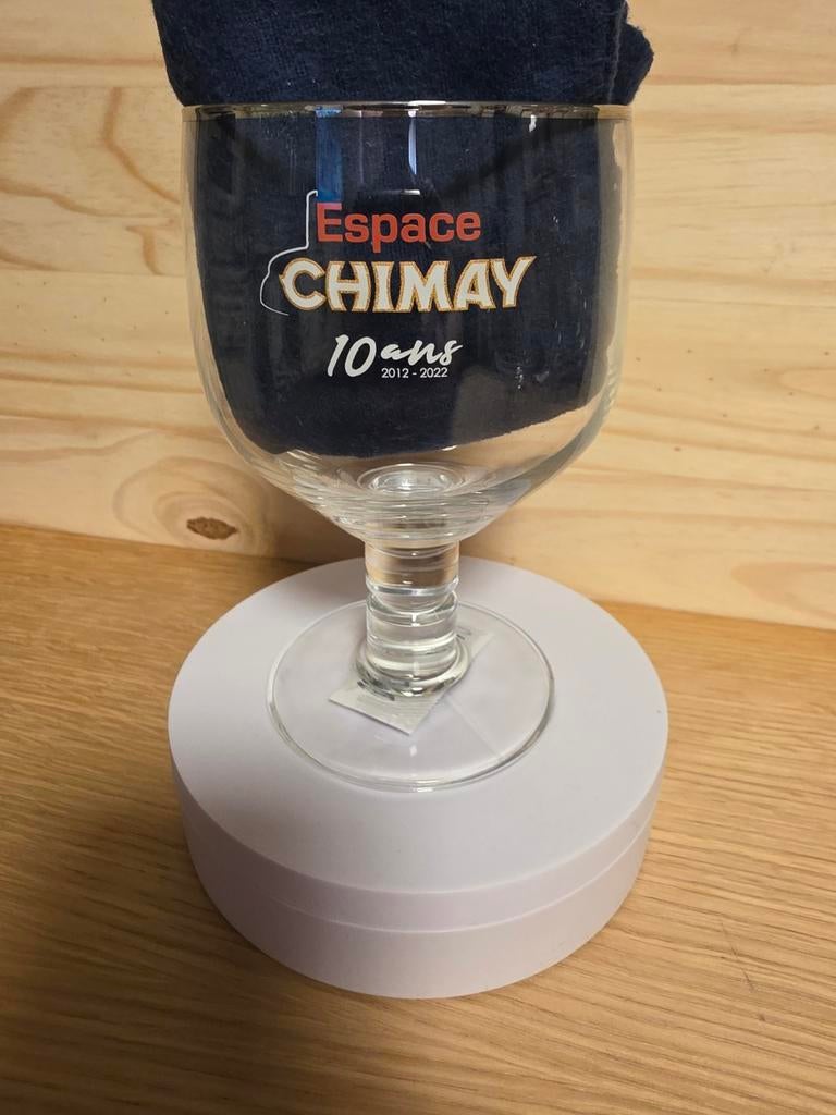 Trappistenkelk van Chimay genummerd, Ophalen of Verzenden