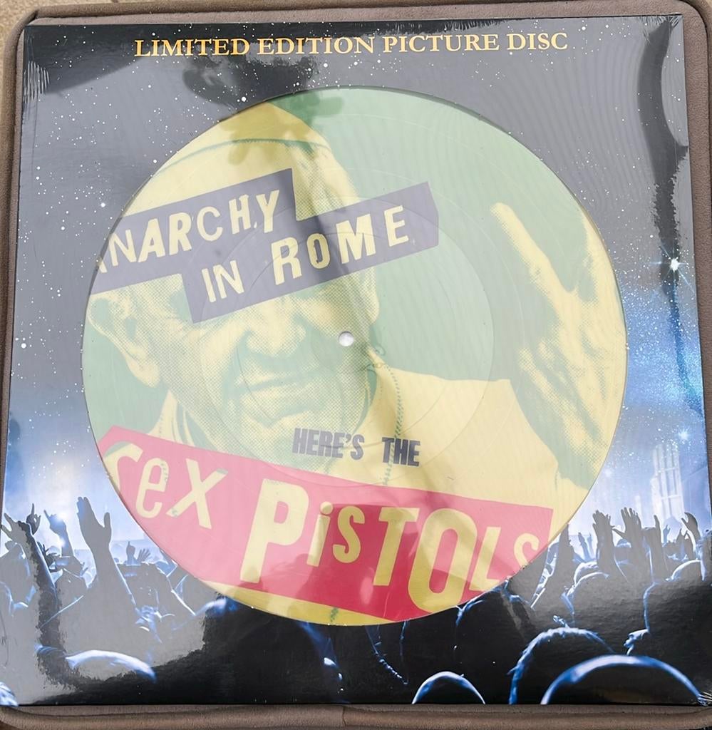 Anarchy in Rome - Here’s The Sex Pistols - picture disc, Ophalen of Verzenden, Nieuw in verpakking