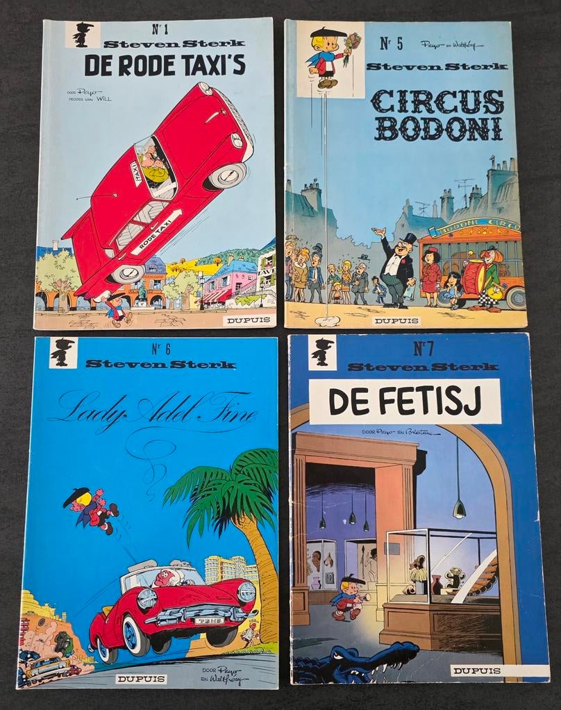 Lot strips: Steven Sterk, Boeken, Ophalen of Verzenden, Gelezen