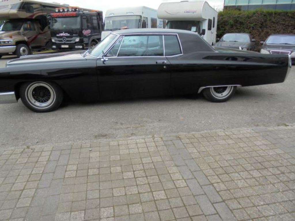 Cadillac Coupe De Ville - BJ 1967, Auto's, Automaat, Achterwielaandrijving, Zwart, Bedrijf