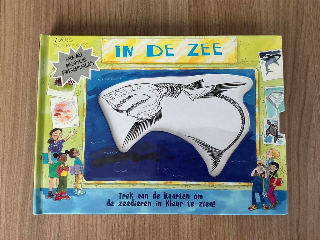 In de zee - boek met magische röntgenplaatjes, Ophalen, Zo goed als nieuw