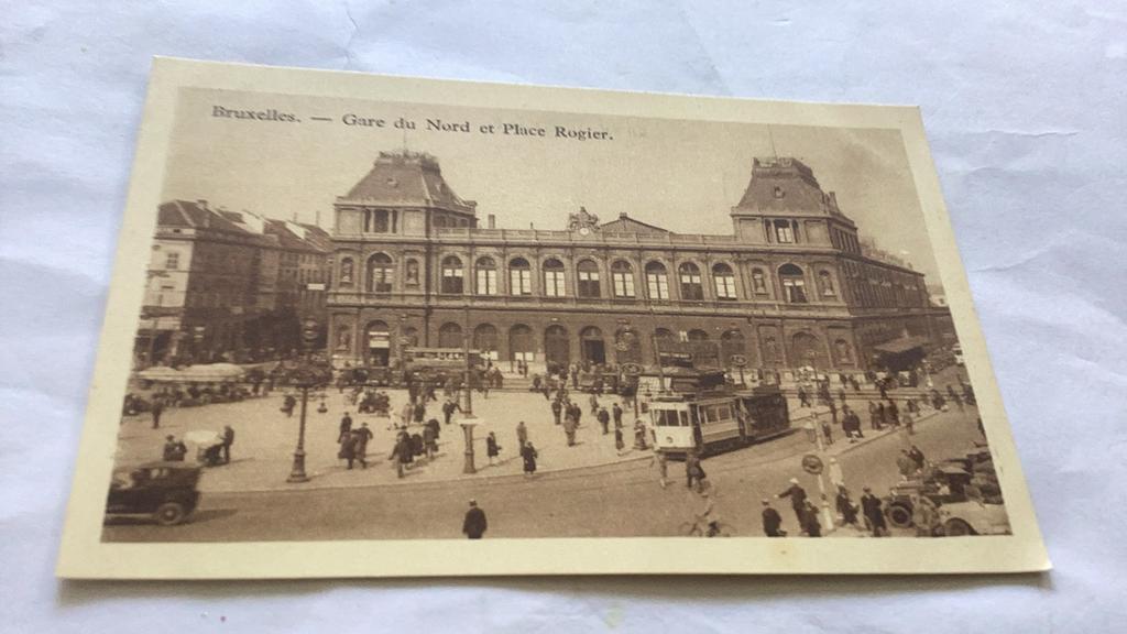 Bruxelles Gare du  Nord te Place Rogier, Enlèvement ou Envoi, Non affranchie