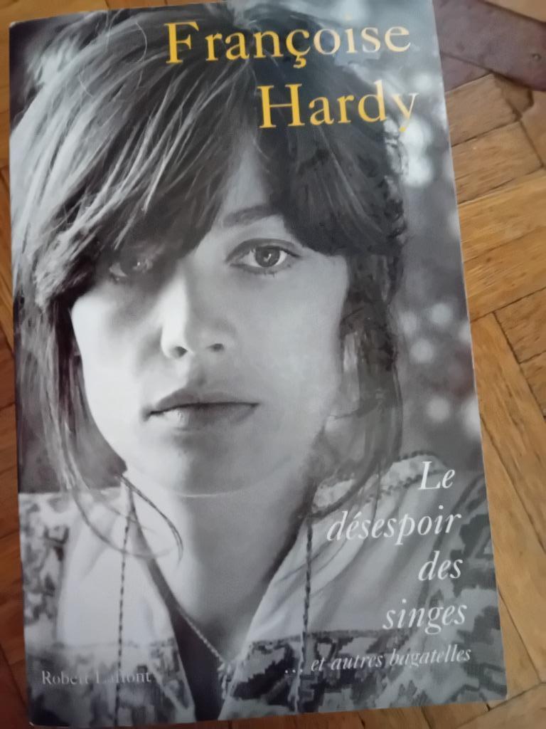 Livre françoise hardy le désespoir des singes, Ophalen of Verzenden