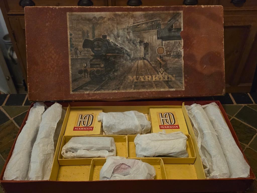 Coffret de demarrage marklin, Collections, Envoi, Comme neuf, Train, Modèle réduit