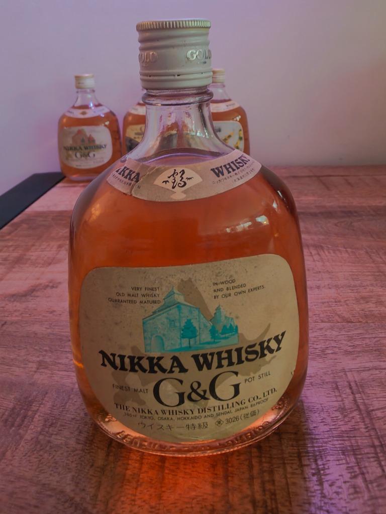 Nikka G&G Gold & Gold 380ml Yoichi Distillery rare! 43%, Overige gebieden, Overige typen, Nieuw, Ophalen of Verzenden