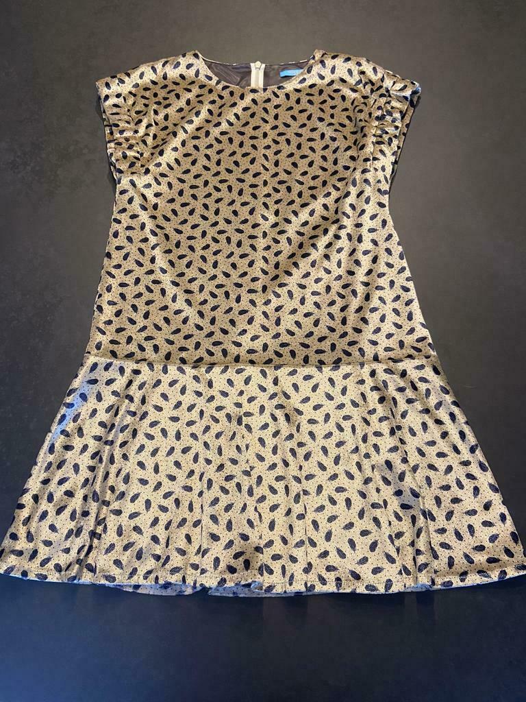 Fred & Ginger. Fluwelen kleedje maat 140, Kinderen en Baby's, Kinderkleding | Maat 140, Meisje, Ophalen of Verzenden, Zo goed als nieuw