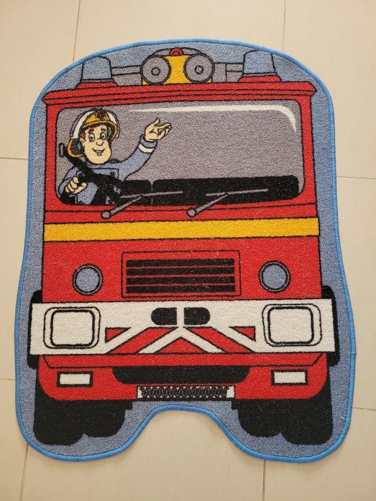 Tapis de sol Sam le Pompier, Enlèvement ou Envoi, Utilisé, Tapis ou Coussin
