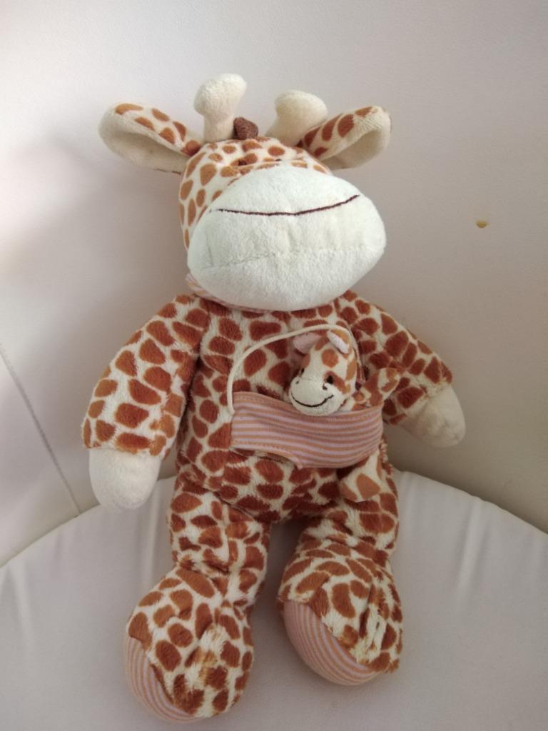 knuffel nicotoy giraf met baby(doos aug 2024), Ophalen of Verzenden, Nieuw