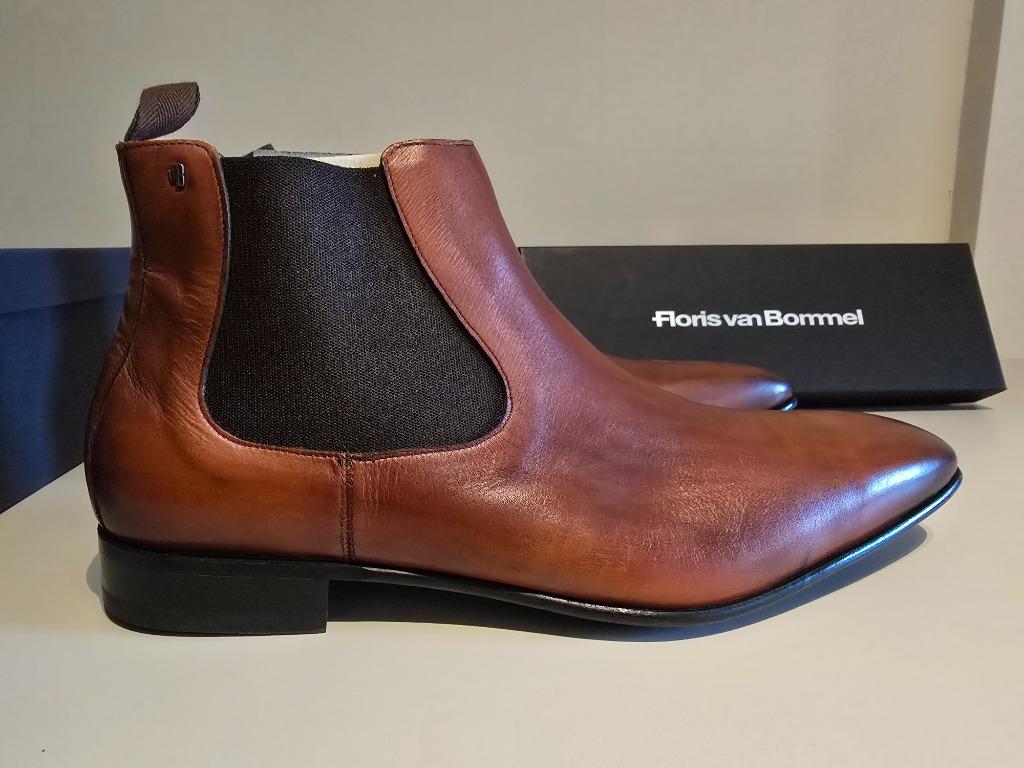 Floris Van Bommel Nieuwe Chelsea Boots maat 48, Kleding | Heren, Schoenen, Ophalen, Bruin, Boots, Floris van Bommel