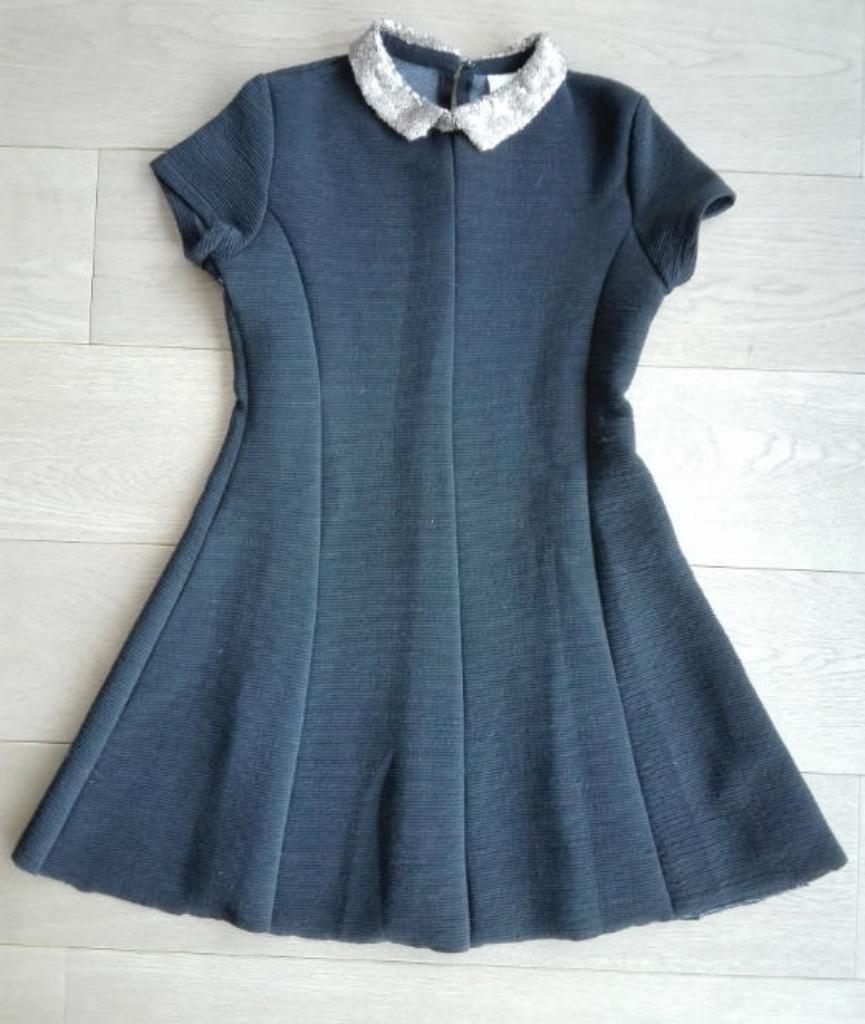 Feestelijk zwart kleedje merk Zara Girls - maat 164, Enfants & Bébés, Vêtements enfant | Taille 164, Robe ou Jupe, Enlèvement ou Envoi