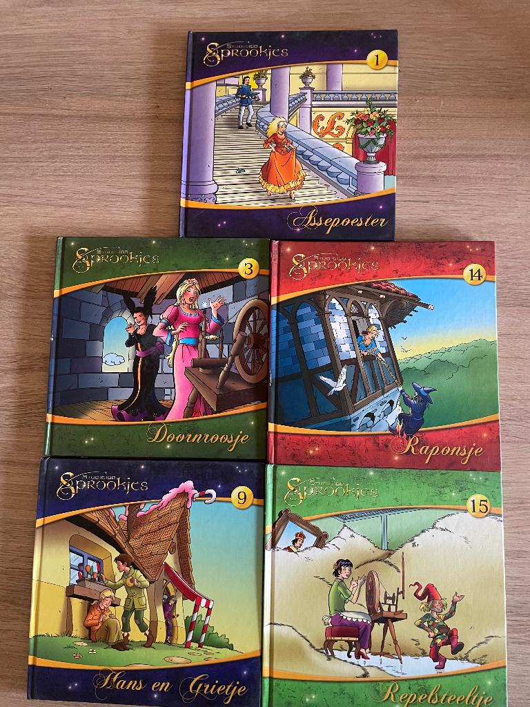 Sprookjes boeken met vertelcds, Enlèvement, Comme neuf