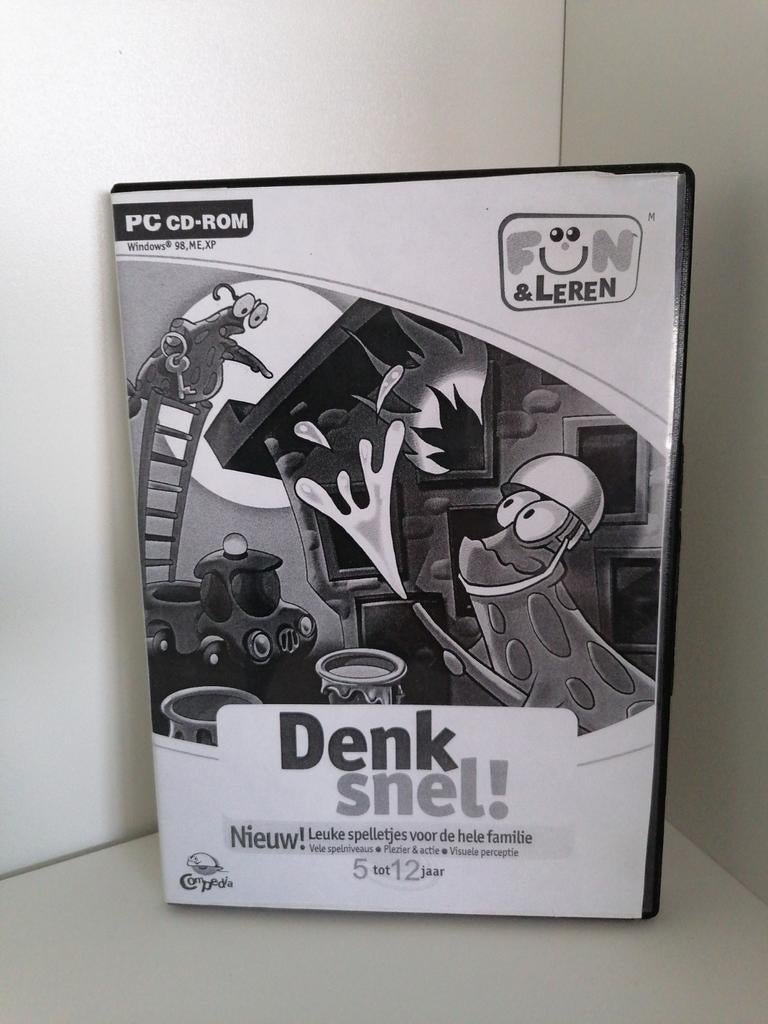 Cd rom Denk snel! Spelletjes voor kinderen, Ophalen of Verzenden
