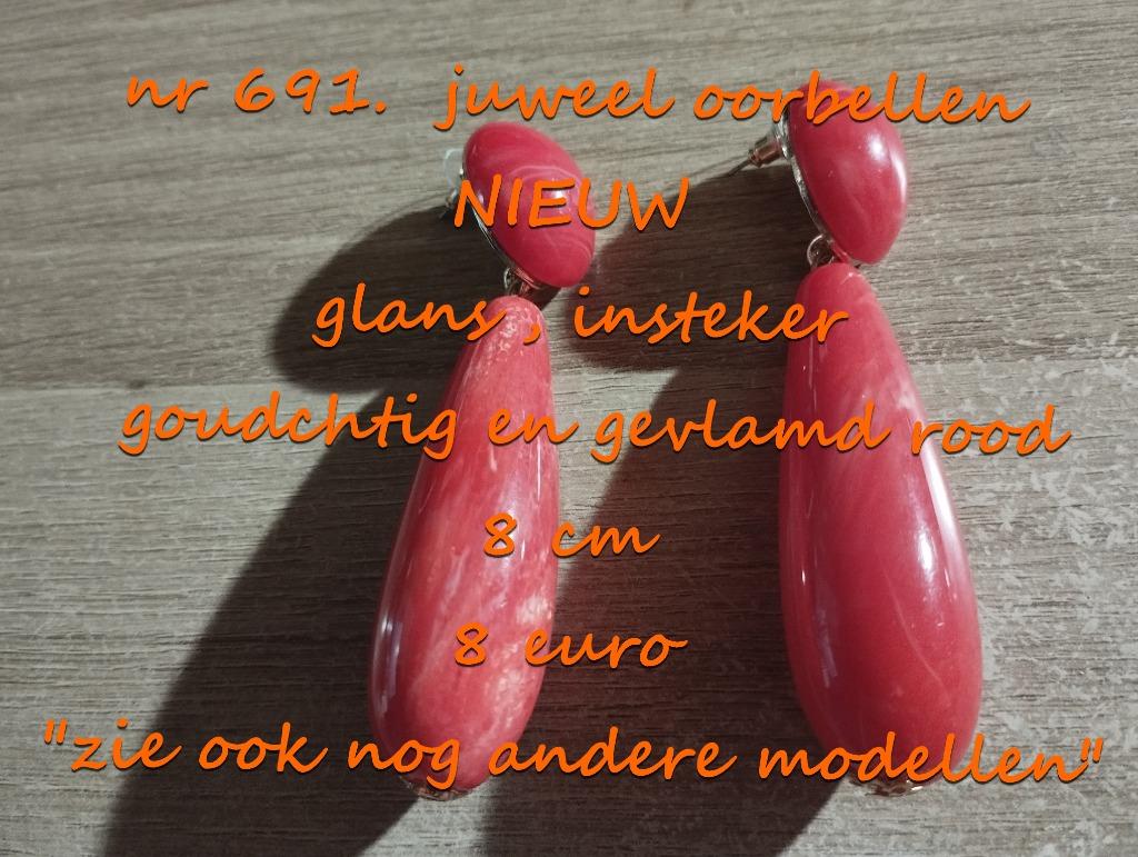 691. Juweel :  oorbellen , NIEUW , verzending inbegrepen, Overige materialen, Verzenden, Nieuw, Knopjes of Stekers