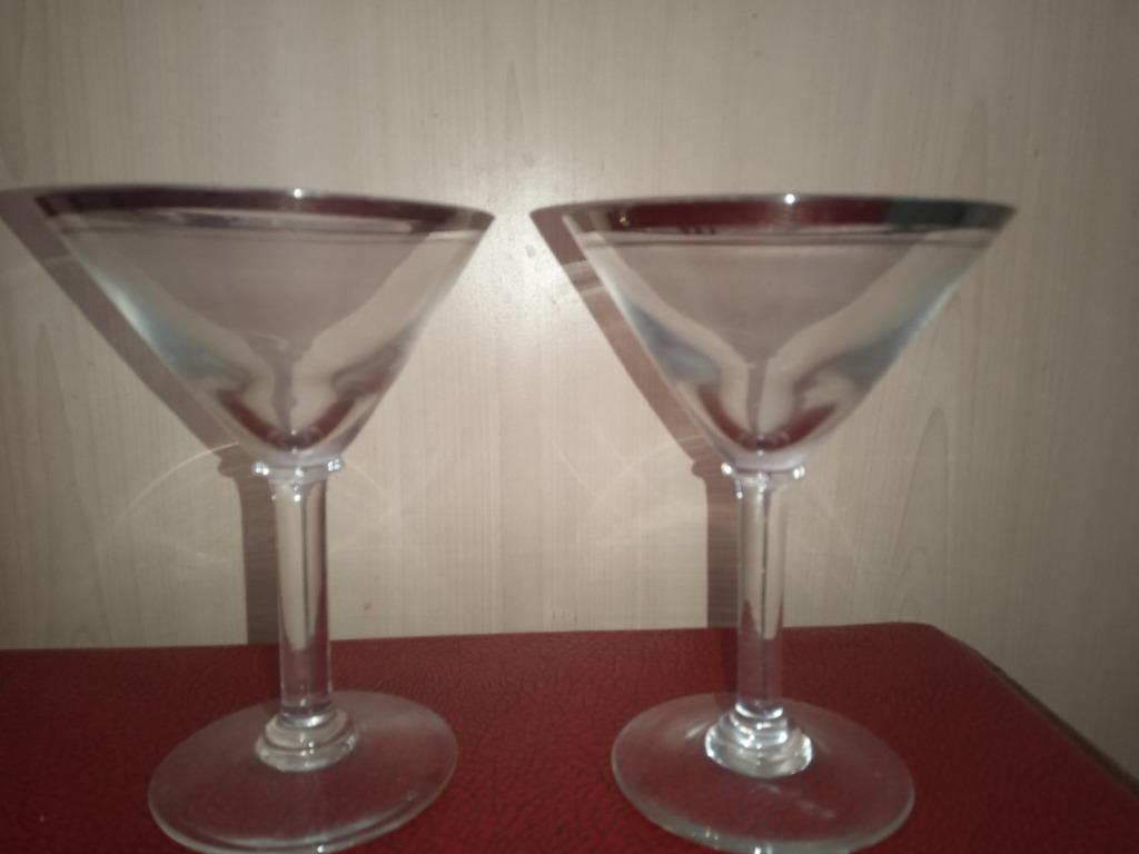 6 verres sur pied apéritif ancien, Enlèvement ou Envoi