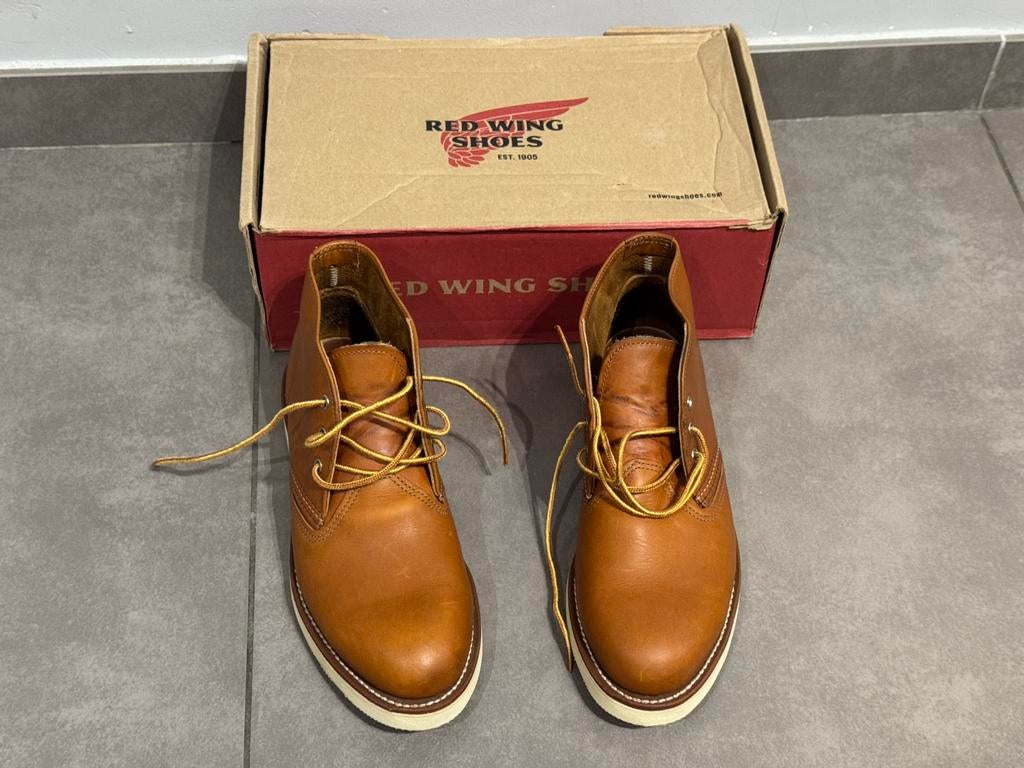 RED WING SHOES 3140 Chukka Shoes - Tan - Nieuw - 42, Ophalen of Verzenden, Nieuw