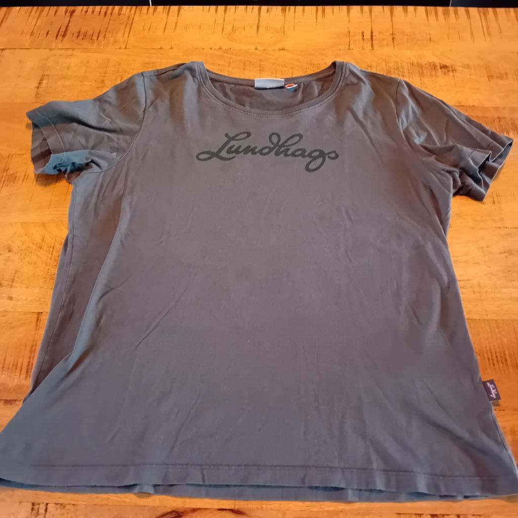 T-shirt Lundhags XL dames, Ophalen, Maat 42/44 (L), Korte mouw, Lundhags