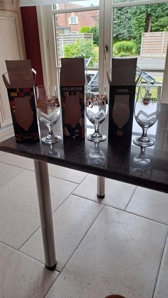 Omer glazen, Verzamelen, Glas en Drinkglazen, Ophalen, Nieuw