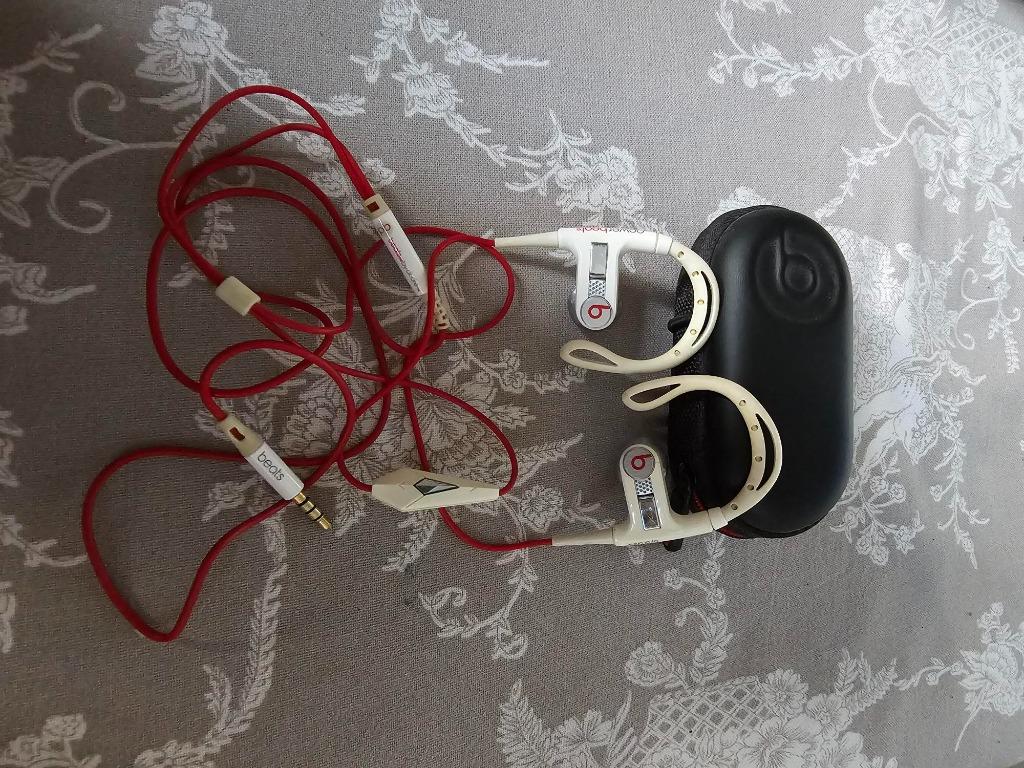 Véritable oreillettes Power beats sport, Enlèvement ou Envoi, Utilisé, Circum-aural, Beats