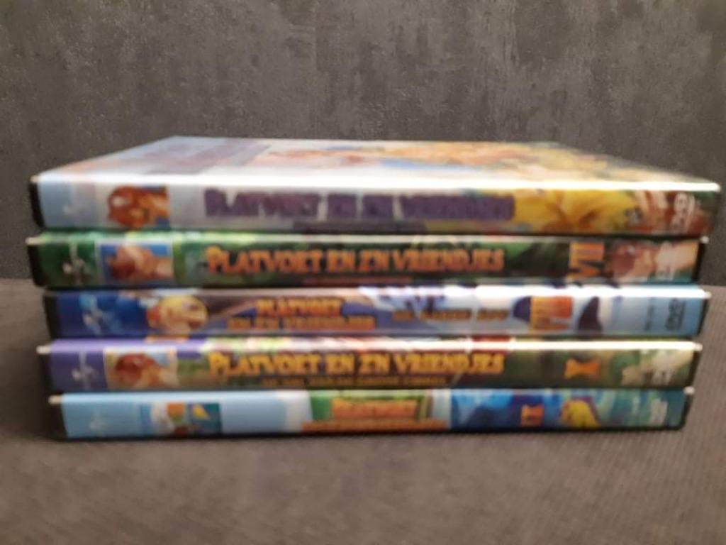 DVD PLATVOET (nr 4/9), Alle leeftijden, Ophalen of Verzenden, Zo goed als nieuw, Tekenfilm