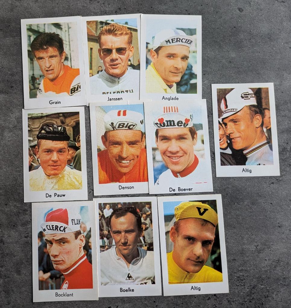 WIELRENNERS TRIUMVIRAAT ED.MONTY 10X  60S, Verzenden