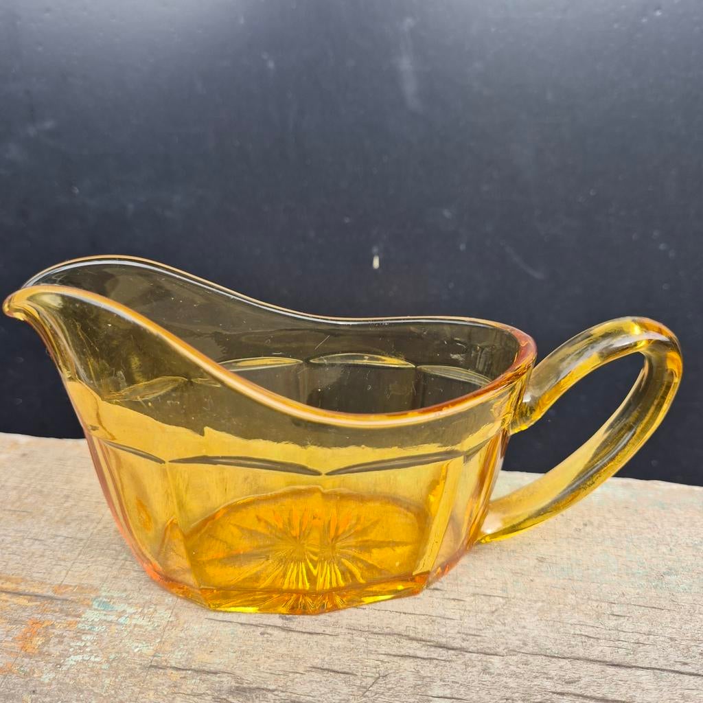 Pot à lait art déco, ambre, Enlèvement ou Envoi