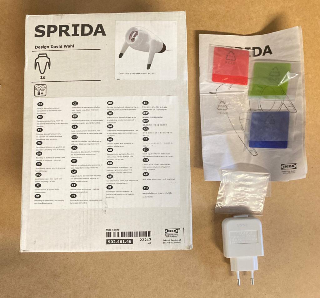 Lampe Projecteur IKEA SPRIDA, Enlèvement ou Envoi